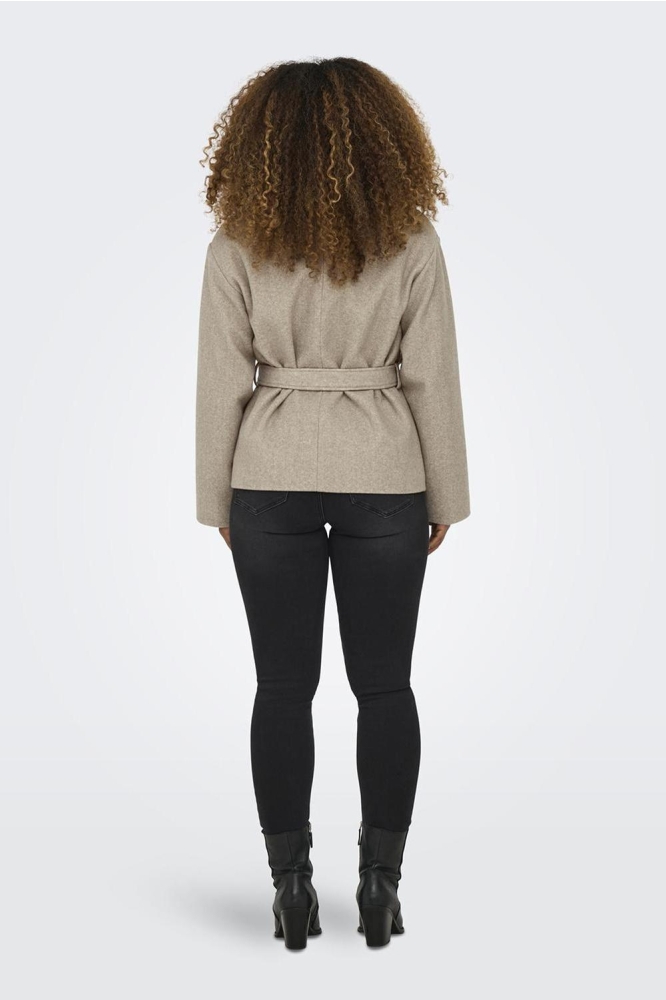 ONLAUGUSTA LIFE SHORT COAT OTW NOOS 15314352 FUNGI/MELANGE